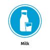 Milk Allergen Icon Example